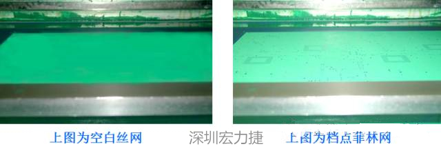 熱風(fēng)整平后導(dǎo)通孔邊緣起泡掉油，采用此工藝方法生產(chǎn)控制比較困難，須工藝工程人員采用特殊的流程及參數(shù)才能確保塞孔質(zhì)量。